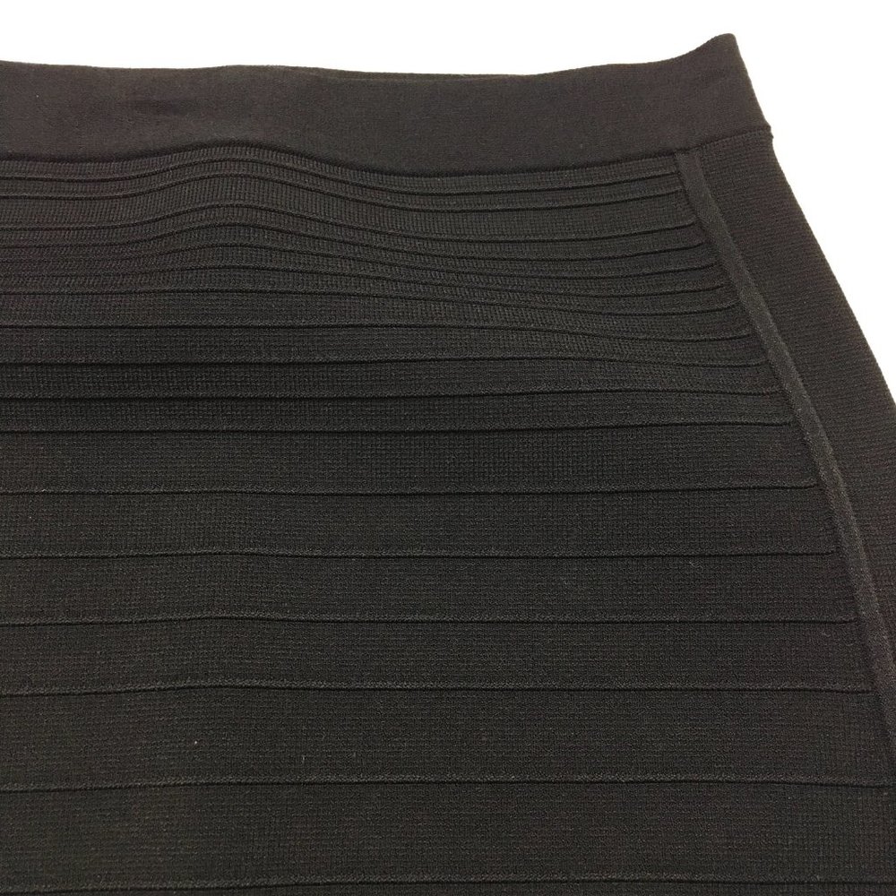 Narciso Rodriguez Black Knit Skirt Size 40 - Picture 2 of 8